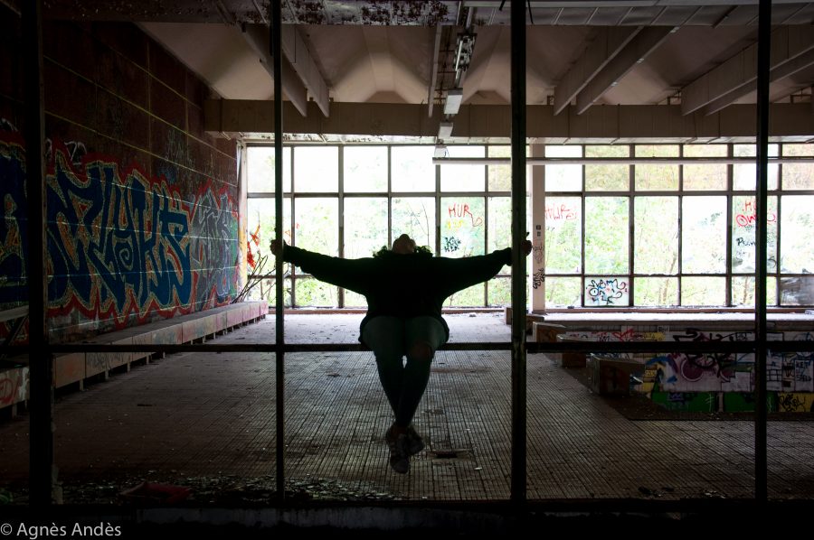 Abandoned swimming pool in Pankow